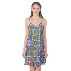 Psychedelic 70 S 1970 S Abstract Camis Nightgown by Nexatart