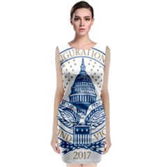 Presidential Inauguration Usa Republican President Trump Pence 2017 Logo Classic Sleeveless Midi Dress by yoursparklingshop