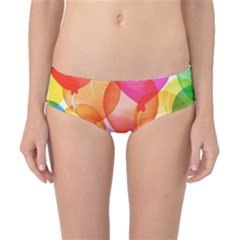 Rainbow Balloon Classic Bikini Bottoms by Brittlevirginclothing