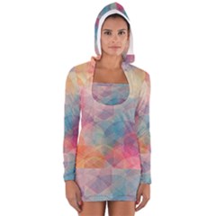 Colorful Light Women s Long Sleeve Hooded T-shirt by Brittlevirginclothing