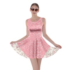 Cute Pink Heart Skater Dress by Brittlevirginclothing