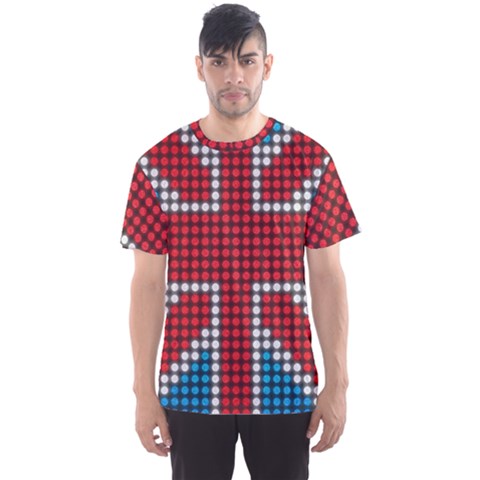 The Flag Of The Kingdom Of Great Britain Men s Sport Mesh Tee by Nexatart