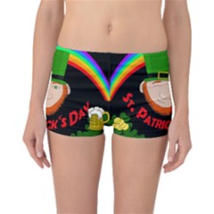 St  Patrick s Day Boyleg Bikini Bottoms by Valentinaart