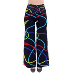 Audio Cables  Pants by Valentinaart
