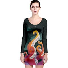 Tentacle Dress Long Sleeves! by creepycouture