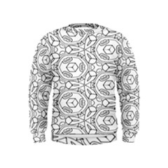 Pattern Silly Coloring Page Cool Kids  Sweatshirt by Amaryn4rt