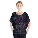 Easter Bunny Hare Rabbit Animal Blouse View1