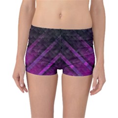 Purple Background Wallpaper Motif Design Boyleg Bikini Bottoms by Amaryn4rt