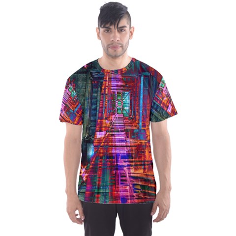 City Photography And Art Men s Sport Mesh Tee by Amaryn4rt