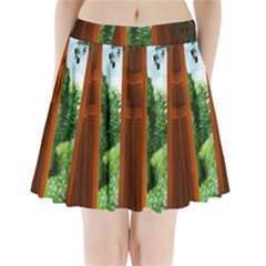 Beautiful World Entry Door Fantasy Pleated Mini Skirt by Amaryn4rt