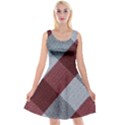 Textile Geometric Retro Pattern Reversible Velvet Sleeveless Dress View1