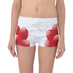 Balloon Partty Red Reversible Bikini Bottoms by Alisyart