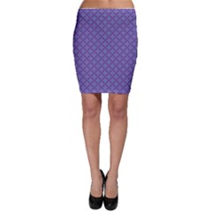 Abstract Purple Pattern Background Bodycon Skirt by TastefulDesigns