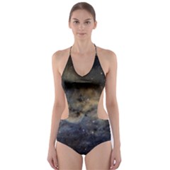 Propeller Nebula Cut-out One Piece Swimsuit by SpaceShop