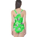 Animals Cow Home Sweet Tree Green One Piece Swimsuit View2