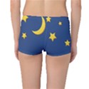 Starry Star Night Moon Blue Sky Light Yellow Boyleg Bikini Bottoms View2