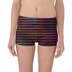 Colorful Venetian Blinds Effect Reversible Bikini Bottoms by Simbadda