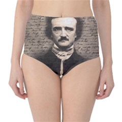 Edgar Allan Poe  High-waist Bikini Bottoms by Valentinaart
