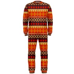 Abstract Lines Seamless Pattern Onepiece Jumpsuit (men)  by Simbadda