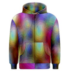A Mix Of Colors In An Abstract Blend For A Background Men s Zipper Hoodie by Amaryn4rt