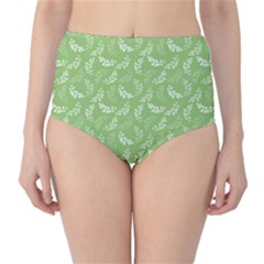 Pattern High-waist Bikini Bottoms by Valentinaart