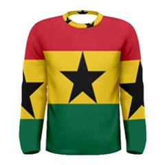 Flag Of Ghana Men s Long Sleeve Tee by abbeyz71