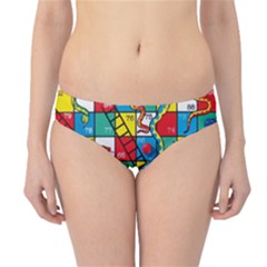 Snakes And Ladders Hipster Bikini Bottoms by Amaryn4rt