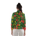 Completely Seamless Tile With Flower Wind Breaker (Women) View2