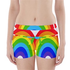 Rainbow Boyleg Bikini Wrap Bottoms by Alisyart