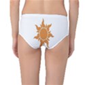 Sunlight Sun Orange Mid-Waist Bikini Bottoms View2