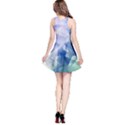 Blue & Aqua Iridescent Pattern Sleeveless Skater Dress  View2