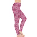 Pink Pattern with Cute Pigs Women s Leggings View4