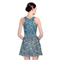Blue Water with Pattern Tree Japanese Cherry Blossom Reversible Skater Dress View2