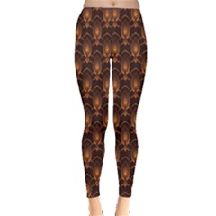 Black Candle Pattern Women s Leggings by CoolDesigns
