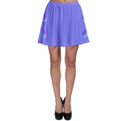 Leftroom Normal Purple Skater Skirt by Alisyart
