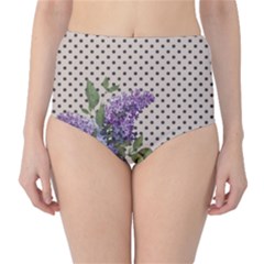 Vintage Lilac High-waist Bikini Bottoms by Valentinaart