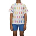 Balloon Star Rainbow Kids  Short Sleeve Swimwear View1