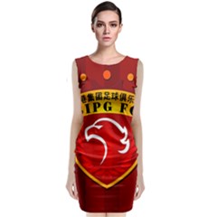 Shanghai Sipg F C  Sleeveless Velvet Midi Dress by Valentinaart