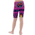 Abstract A Colorful Modern Illustration Kids  Mid Length Swim Shorts View2