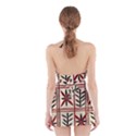 Abstract A Colorful Modern Illustration Pattern Halter Swimsuit Dress View2