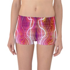 Fire Flames Abstract Background Reversible Bikini Bottoms by Simbadda