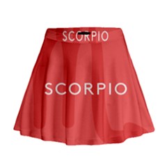 Zodiac Scorpio Mini Flare Skirt by Mariart
