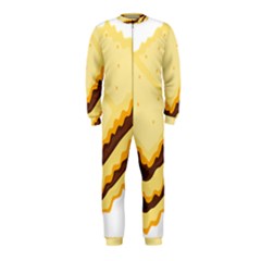 Sandwich Biscuit Chocolate Bread Onepiece Jumpsuit (kids) by Mariart