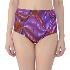 Passion Candy Sensual Abstract High-waist Bikini Bottoms by Simbadda