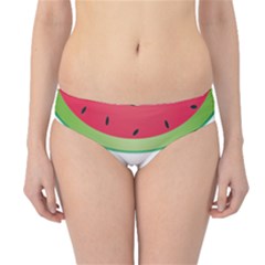 Watermelon Slice Red Green Fruite Hipster Bikini Bottoms by Mariart