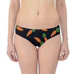 Carrot Pattern Hipster Bikini Bottoms by Valentinaart