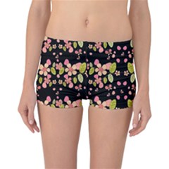 Floral Pattern Reversible Bikini Bottoms