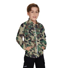 Army Camouflage Wind Breaker (kids) by Mariart