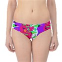 Colorful Glitch Pattern Design Hipster Bikini Bottoms View1