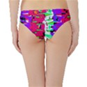 Colorful Glitch Pattern Design Hipster Bikini Bottoms View2